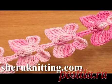 Crochet Butterfly Cord Tutorial 52 Crochet Butterflies