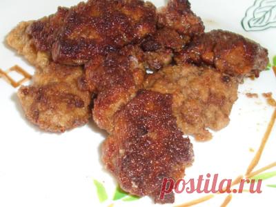 Вкусная куриная печень. Рецепт. Фото