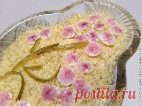 Салат Ветка сакуры / Рецепты с фото