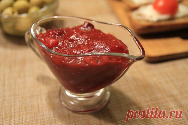 Клюквенный соус к мясу | Безумная кухня! | Яндекс Дзен