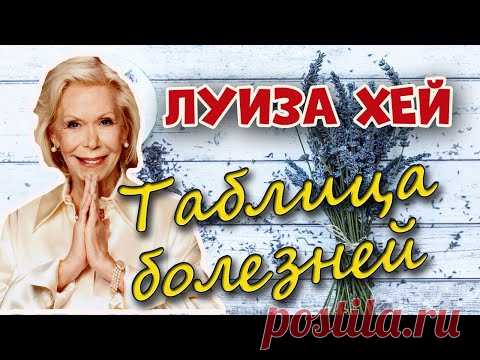 ЛУИЗА ХЕЙ Таблица болезней