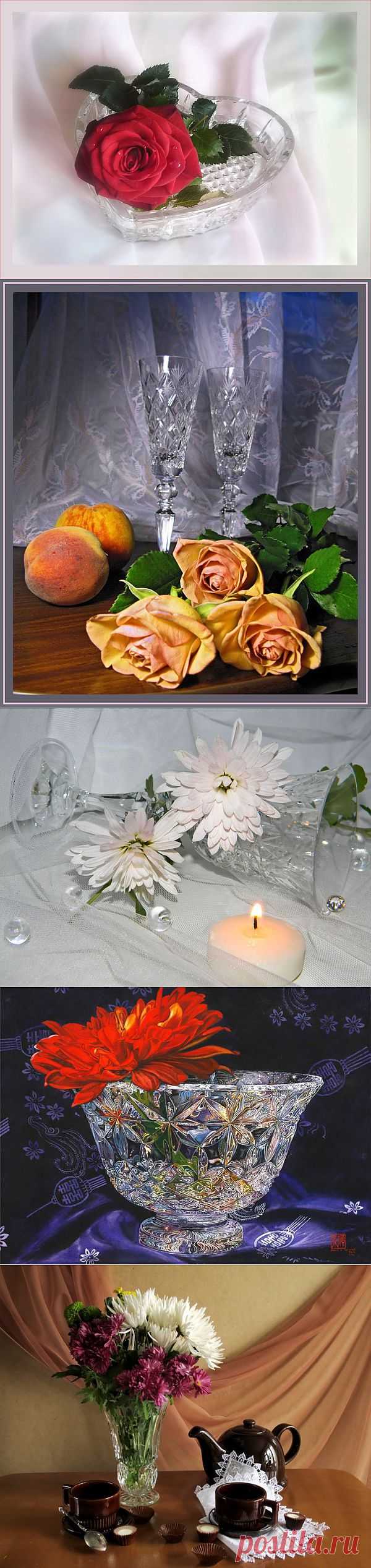 Натюрморты Хрустальная нежность.