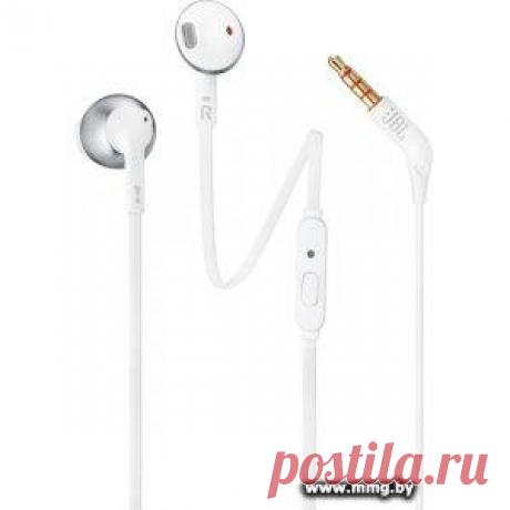 Гарнитура - JBL T205 (серебристый) - купить в Минске с доставкой В нашем интернет-магазине вы можете купить JBL T205 (серебристый).