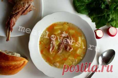 Суп из кролика и рисом рецепт поэтапными фото