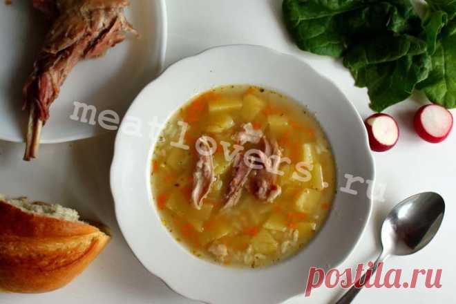 Суп из кролика и рисом рецепт поэтапными фото