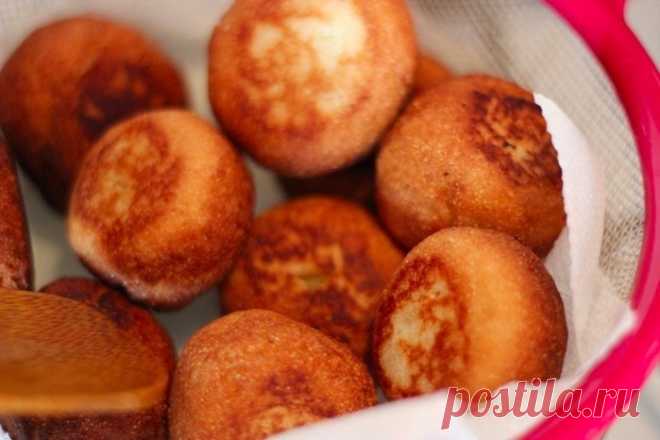 Сладкие шарики из манной крупы