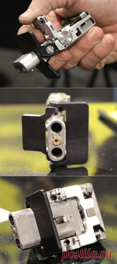 CL380 – самый маленький двухствольный пистолет под .380ACP | Все об оружии
На SHOT Show 2014 компания Bondhus Arms представила свой новенький карманный пистолет CL380.

У него есть два ствола, между которыми разместился ЛЦУ.

CL380 использует патроны .380 ACP. В компании заявляют, что это самый точный двуствольный карманный пистолет калибра .380.

 

 


Модель появится на рынке летом по цене $795..