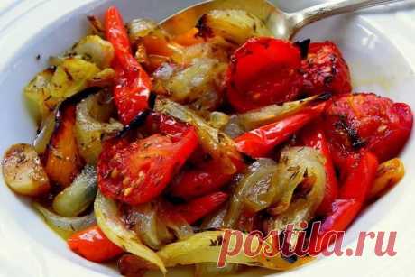 Овощи, запечённые в маринаде Получаются они просто божественно вкусными. | Самые вкусные кулинарные рецепты