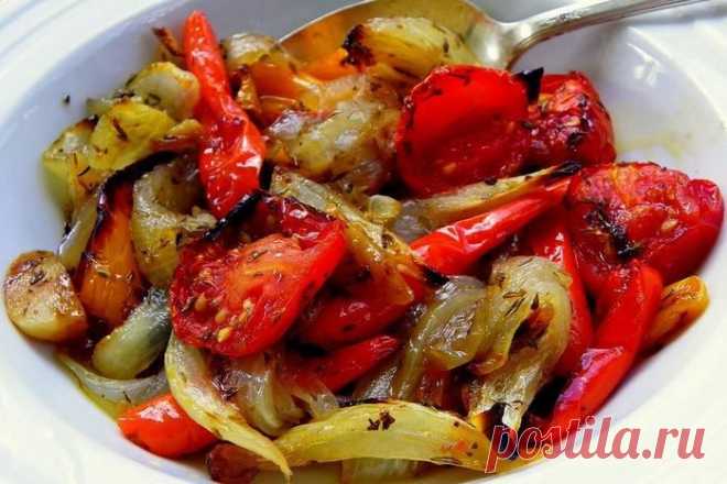 Овощи, запечённые в маринаде Получаются они просто божественно вкусными. | Самые вкусные кулинарные рецепты