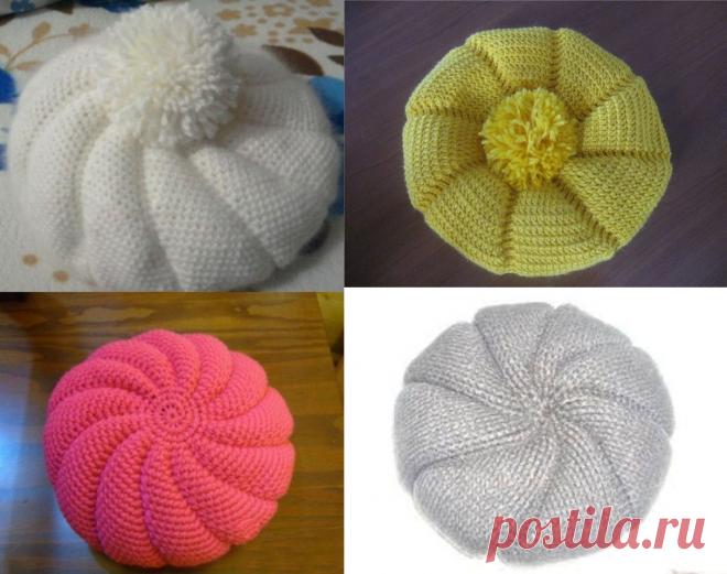 Как связать берет крючком: на осень, на зиму, для женщины, для ребенка.