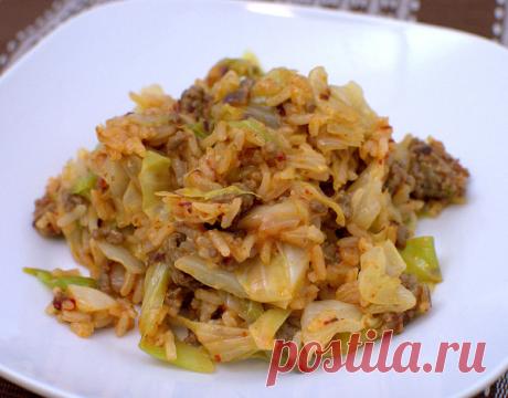 Ленивые голубцы (быстро)