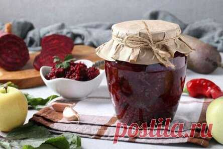 Икра из свеклы с яблоками на зиму