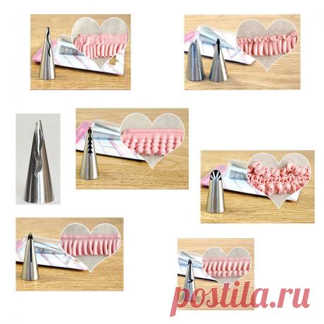 Торт Крем Украшения Силиконовые Кондитерские Сумка + 7 шт. Излишеств Советы Набор Из Нержавеющей Стали Обледенение Трубопроводы Насадки Набор Выпечки Инструмент купить на AliExpress