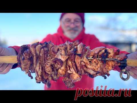 ШАУРМА в ТАНДЫРЕ. 3 ВИДА МЯСА. РАЗЫГРЫВАЕМ ГЕЛИК.