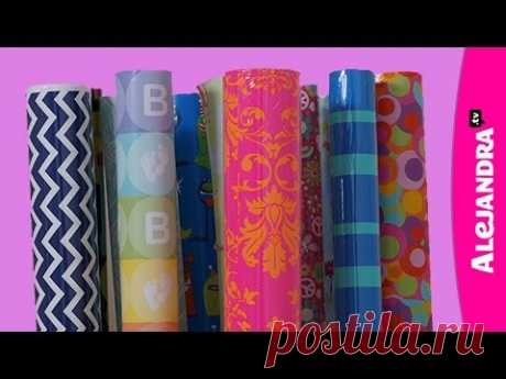 How to Store Gift Wrap (Part 7 of 9 Home Office Organization Series)
