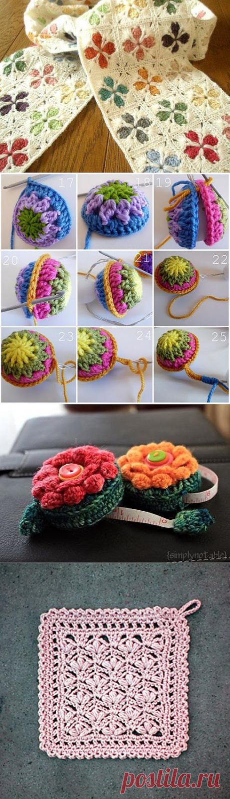 Не только бабушкин квадрат... (идеи для вдохновения).