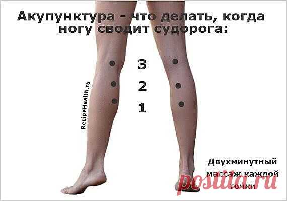 Как избавиться от судорог ног