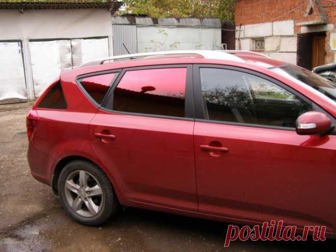 Тонировка зеркальной пленкой лобового и других стекол автомобиля