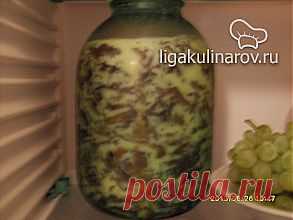 Шампиньоны жареные (заготовка на зиму) – рецепт с фото от Лиги Кулинаров, пошаговый рецепт
