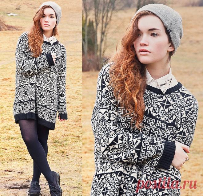Традиционный норвежский узор и техники его вязания | ЭтноБохо