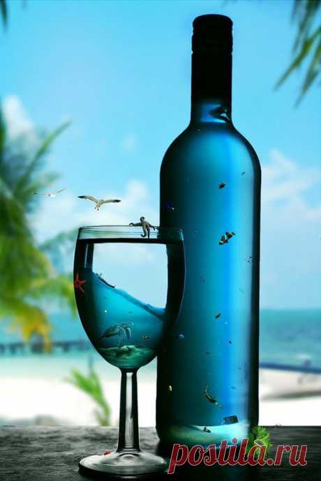 Дайверский напиток &quot;Море&quot;!
И в жару, и в холод, в любое время, в любом месте - прекрасно утоляет жажду!