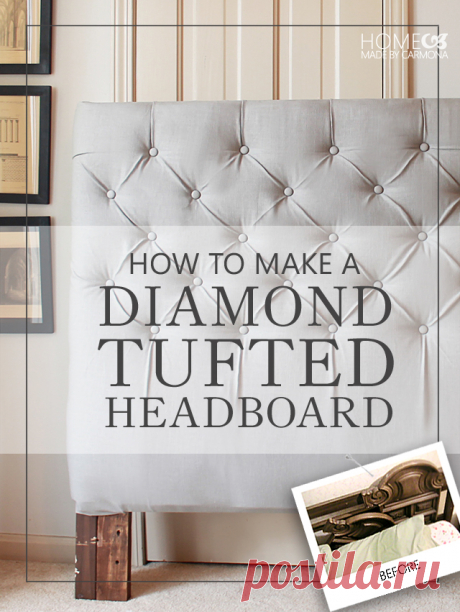 How To Make A Diamond Tufted Headboard