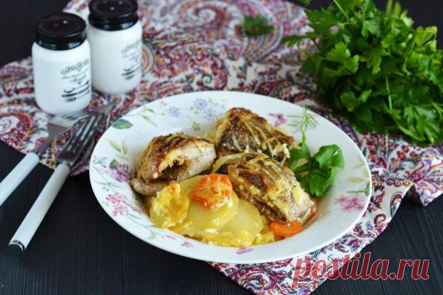 Щука в майонезе в духовке рецепт фото пошагово и видео - 1000.menu