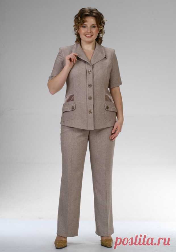 Костюмы для женщин 50 лет фото - модные фасоны