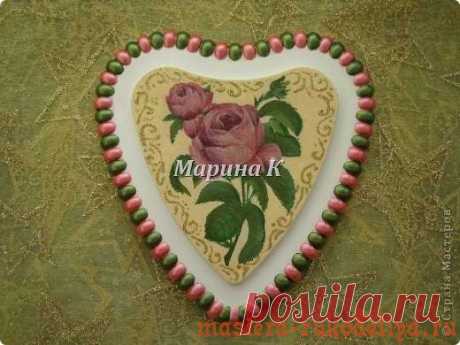 Мастера рукоделия - рукоделие для дома. Бесплатные мастер-классы, фото и видео уроки - Мастер-класс по декупажу: Гипсовое панно