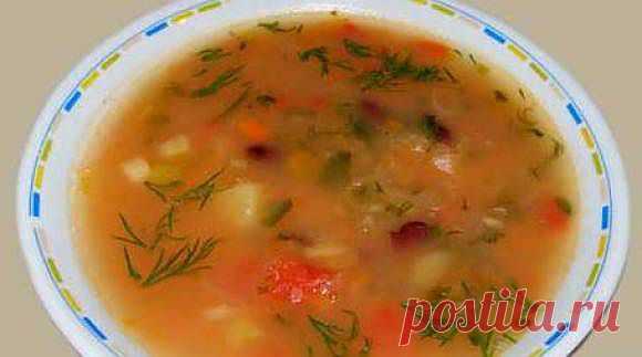 Щи с фасолью - Кулинарные рецепты от Веселого Жирафа