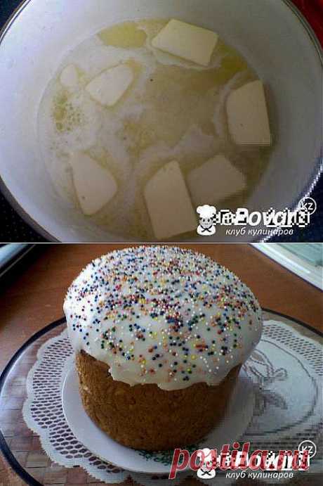 Кулич Праздничный — Рецепт приготовления с фото — Рецепты выпечки, Куличи