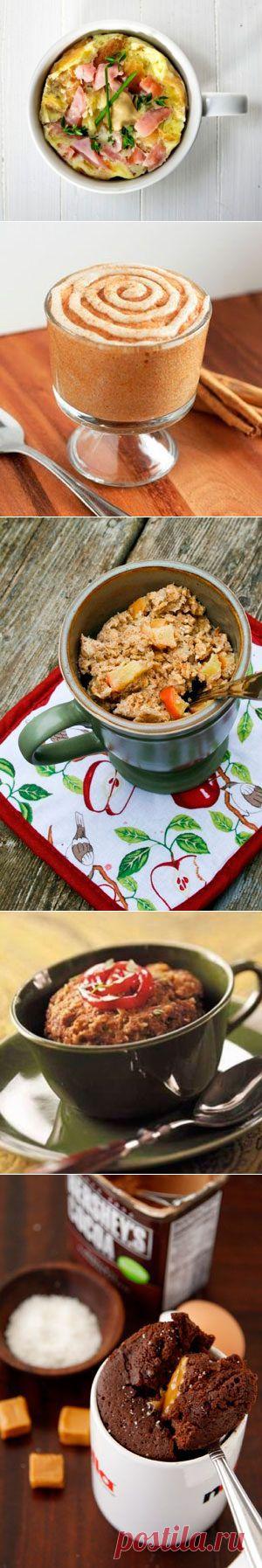 Простые рецепты в чашке | Интересные рецепты