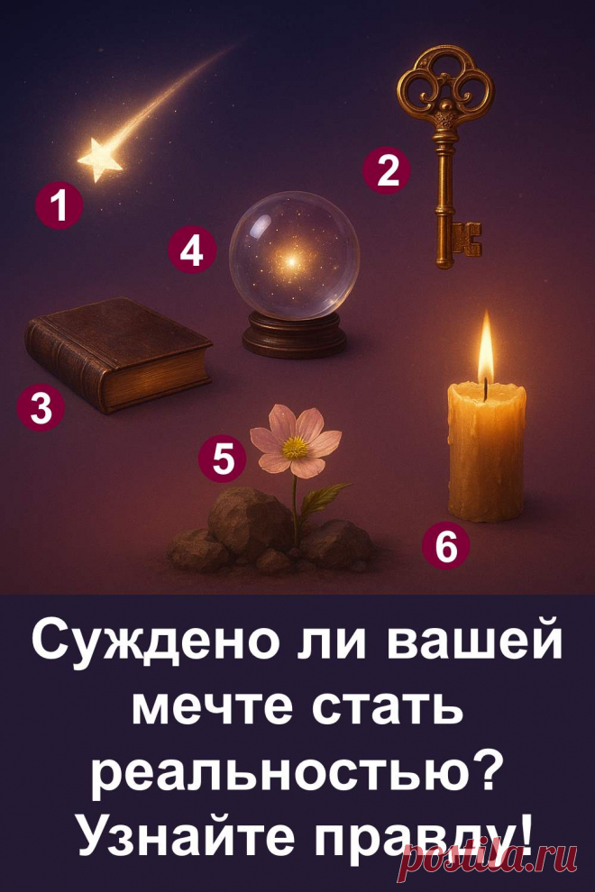 Мечты делают жизнь ярче, но часто мы задаёмся вопросом: исполнится ли самое сокровенное желание? Судьба всегда даёт подсказки, просто нужно научиться их замечать. В каждом символе спрятан тайный смысл, который помогает увидеть, что ждёт впереди. Иногда знаки обещают скорое исполнение мечты, а иногда говорят о терпении, внутренней силе и вере. Всё это помогает понять: наши желания ближе, чем кажется, стоит лишь довериться судьбе и услышать её подсказку.