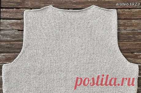 Как уменьшить неровности края при формировании горловины Эту схему и формулу проймы для вставного рукава придумала и рассчитала для себя по одной единственной причине. Каждый дизайнер и автор в описаниях своих дизайнов предлагает свои расчеты формирования проймы, и каждый раз приспосабливаться к разному описанию просто стало неудобно и...