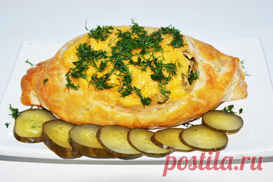 Лодочки с картофелем, мясом и огурцом — Journal women❜s