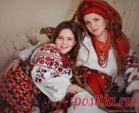 Жены и дети бойцов АТО снялись в невероятной фотосессии в старинных украинских нарядах