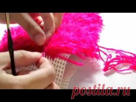 DIY - Como fazer tapete com lã