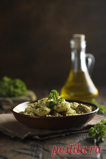 НЬОККИ с хрустящей крошкой — Фактор Вкуса