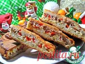 Заливной пирог с тунцом и сыром - кулинарный рецепт