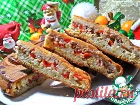 Заливной пирог с тунцом и сыром - кулинарный рецепт