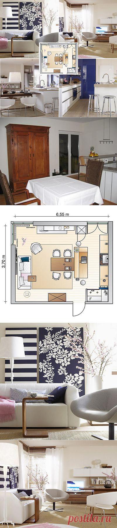 Квартира-студия: простор на площади 24 кв.м | Школа Ремонта