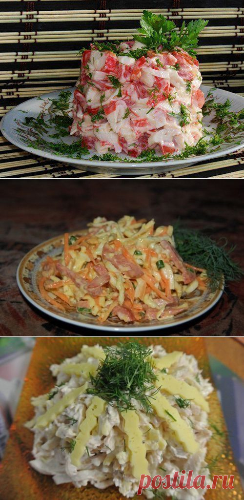 10 рецептов быстрых салатов - Простые рецепты Овкусе.ру