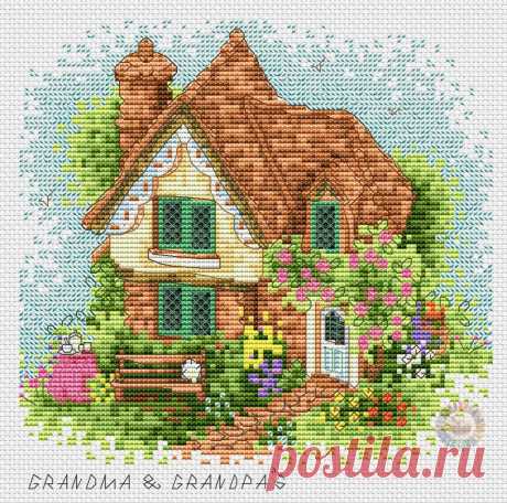 #Домики
#вышивка #схемы #рукоделие #handmade #хомячки #clubrucodelnic