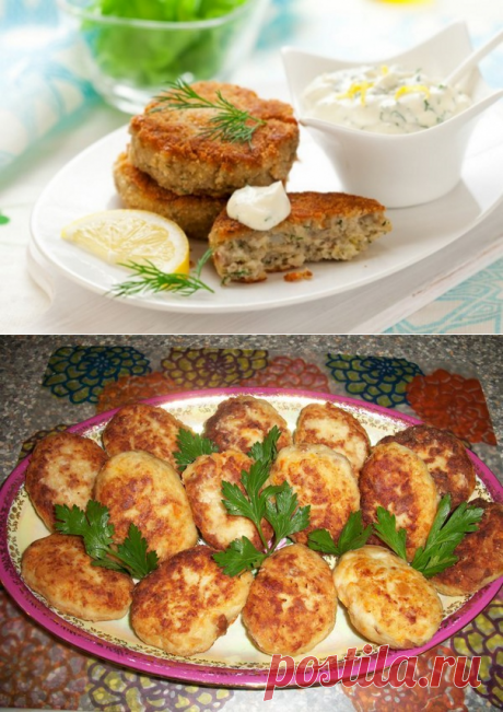 Котлеты из щуки с манкой