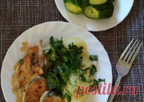 Горбуша в кляре Автор рецепта Алена Федорова - Cookpad