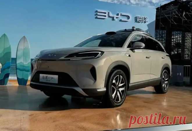BYD Sealion 07 DM-i с «God's Eye» C и интеллектуальной системой беспилотников дебютировал в Китае