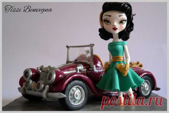 Remembering the 50's - Cake by Tiziana Benvegna - CakesDecor