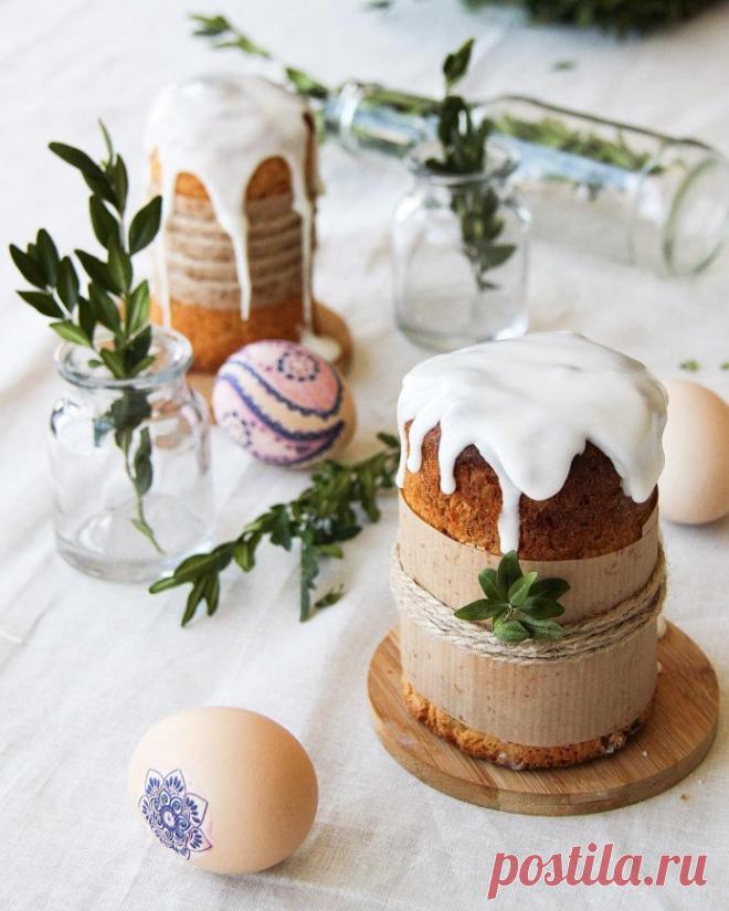 Творожный кулич с глазурью | Вкусные рецепты | Рецепты