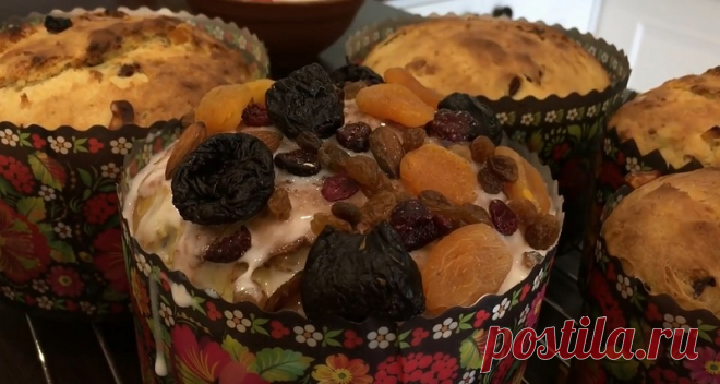Рецепт куличей к Пасхе