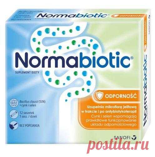 Normabiotic Resistance x 12 sachets The preparation Normabiotic Resistance UKis intended to be used to supplement the intestinal microflora during antibiotic treatment and after antibiotic therapy.